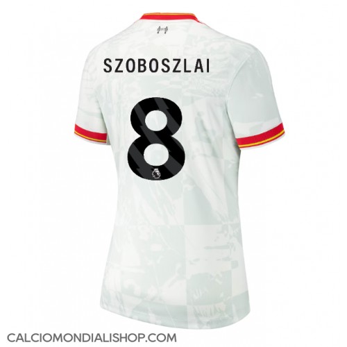 Maglie da calcio Liverpool Dominik Szoboszlai #8 Terza Maglia Femminile 2024-25 Manica Corta